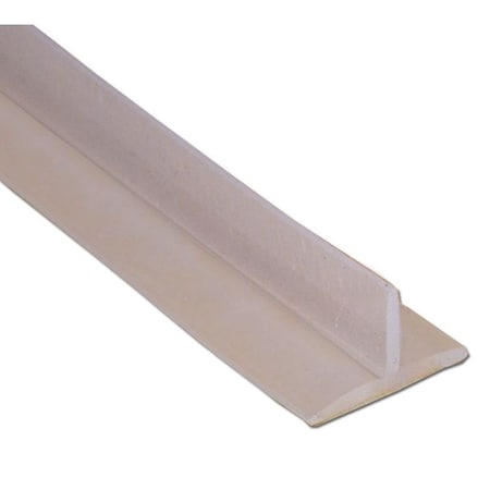 Pemko S771C8 8' Prene Adhesive Backed Fire and Smoke Gasketing Clear Aluminum S771C8